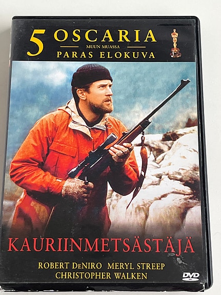 Kauriinmetsästäjä De Niro ja Meryl Streep. Voidaan postittaa