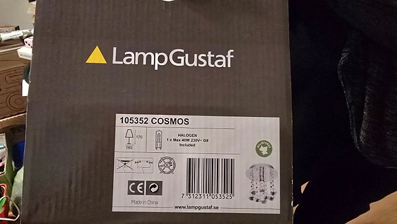 Lamp Gustaf - valaisin