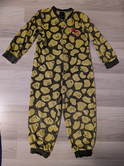 H&M dino fleecehaalari 110