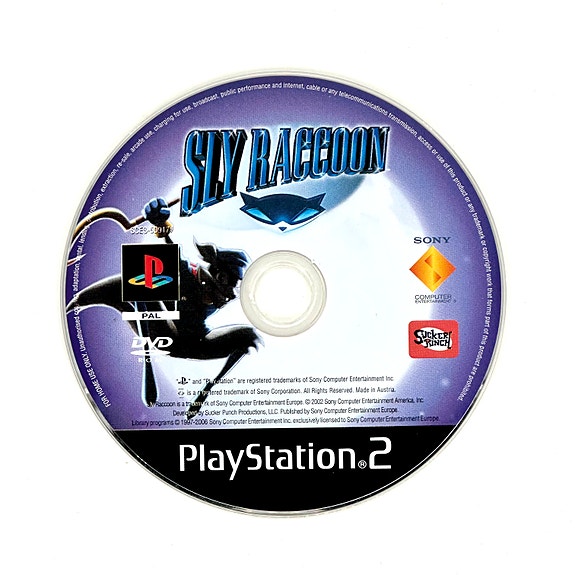 Sly Raccoon CIB Ps2