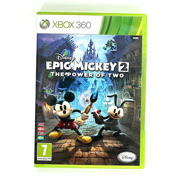 Disney Epic Mickey 2 the Power of Two CIB Xbox 360