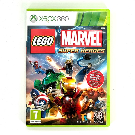 Lego Marvel Superheroes CIB Xbox 360