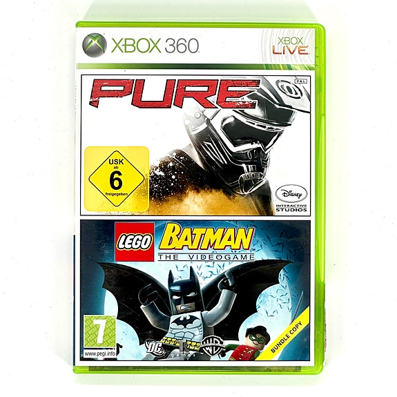 Pure & Lego Batman CIB Xbox 360