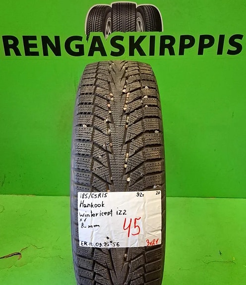 185/65R15 Hankook Winter ICept IZ2 92T kitkarengas