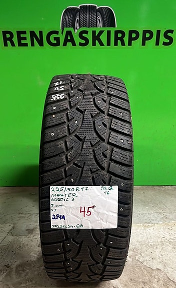 225/50R17 Master Nordic 3 98Q nasta 7mm DOT16 1KPL