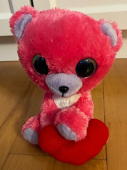 Lumo Stars sydän pehmolelu nalle pehmo 18cm