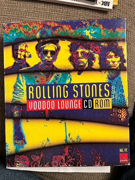 Rolling Stones Voodoo Lounge CD ROM