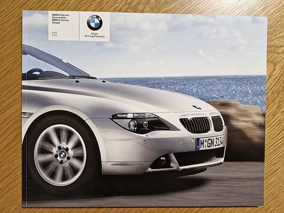 BMW 6-sarja -esite 2007