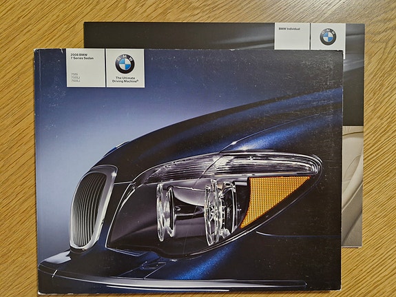 BMW 7-sarja -esite 2007 (USA)