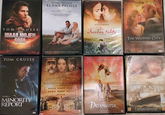 Dvd leffoja