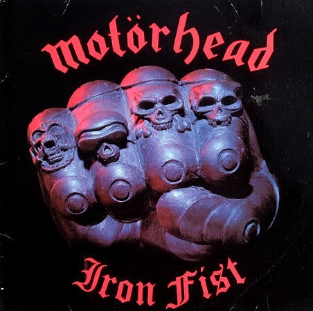 Motörhead – Iron Fist LP SUOMI PAINOS 1982