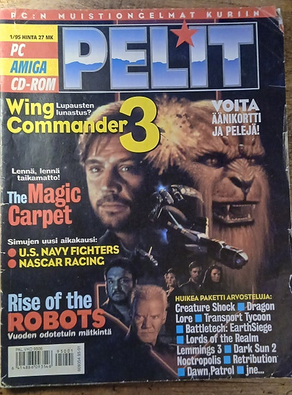 PELIT lehti 1/95