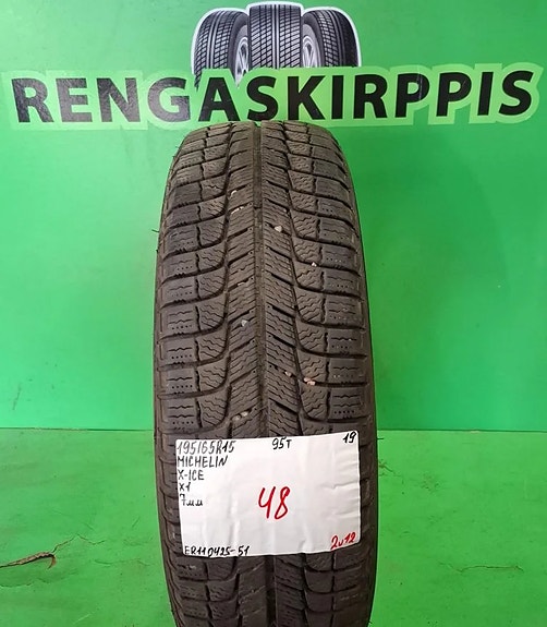 195/65R15 Michelin X-Ice 95T kitkarengas