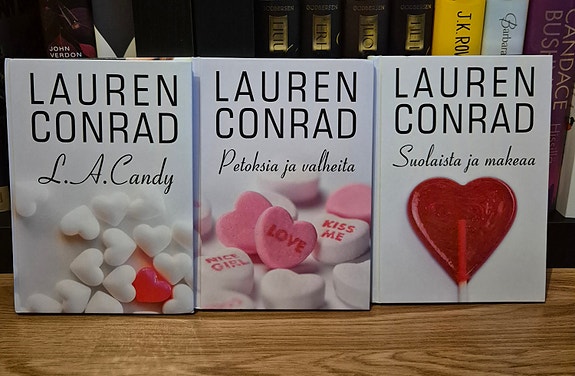 Lauren Conrad: L.A. Candy, Petoksia ja valheita & Suolaista ja makeaa