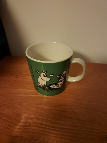 Muumimuki Tummanvihreä (1991-1996) 250€+posti/nouto