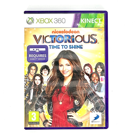 Kinect Nicklodeon Victorious Time to Shine CIB Xbox 360