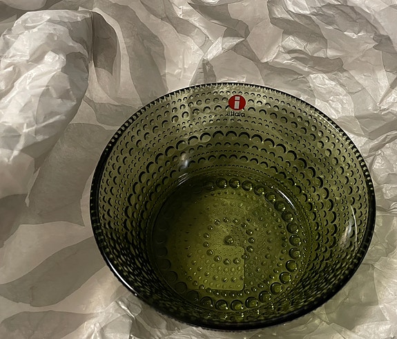Käyttämätön iittala kastehelmi kulho