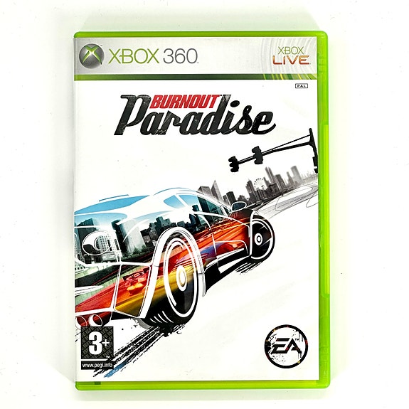 Burnout Paradise Ultimate Box & Trivial Pursuit CIB Xbox 360