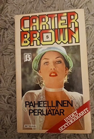 CARTER BROWN Paheellinenperijätär