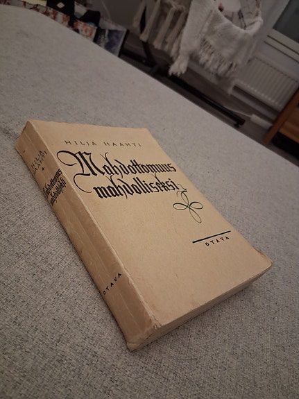 Hilja Haahti: Mahdottomuus mahdolliseksi (1936)