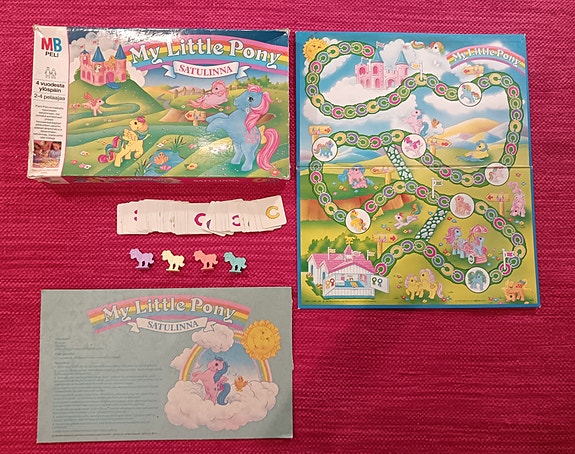 My Little Pony lautapeli vuodelta 1985