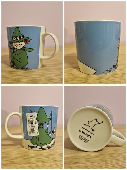 Nuuskamuikkunen muumimuki