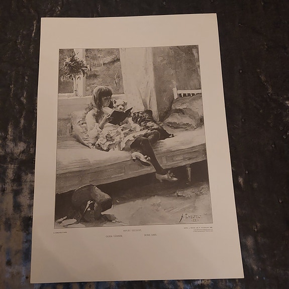 Albert Edelfelt/ Hyvät ystävät