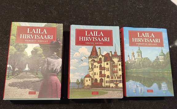 Laila Hirvisaari: Imatra-sarja osat 2, 3 ja 5