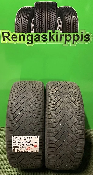 225/45R17 Continental VikingContact 7 94T kitka 4,5mm # DOT19 2KPL