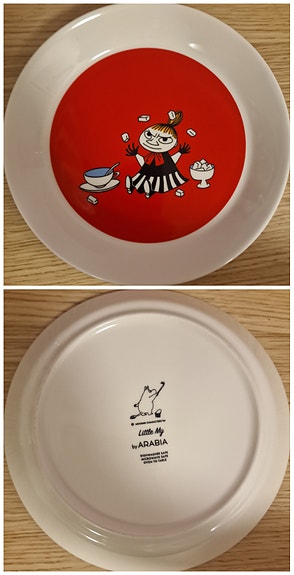 Pikku Myy muumilautanen