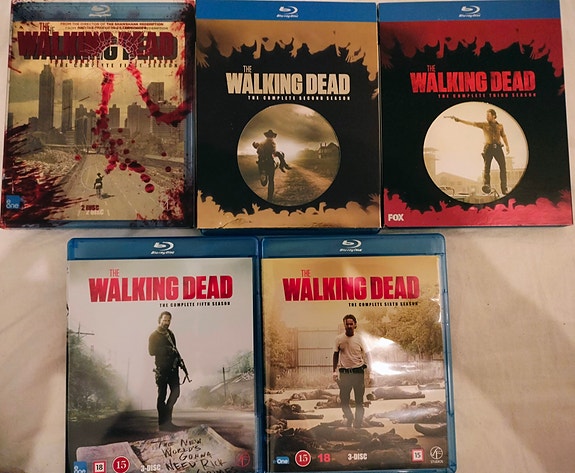 Walking dead bluray setti