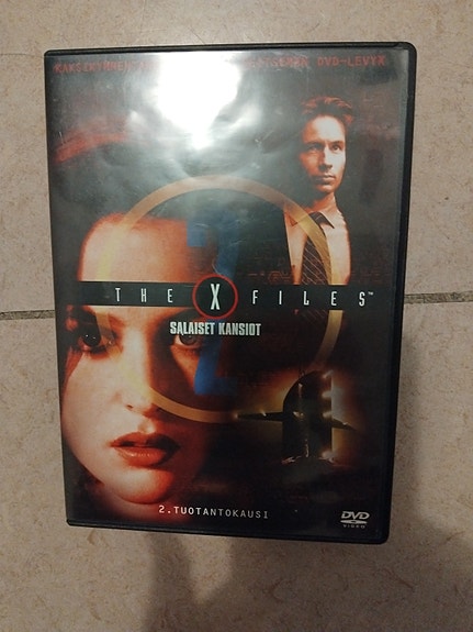 The X Files Salaiset Kansiot DVD 2. tuotantokausi