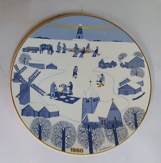 Arabia, Raija Uosikkinen, Joululautanen 1980