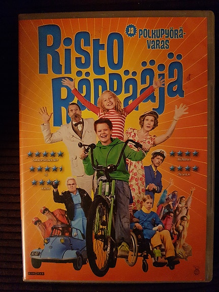 Risto Räppääjä ja polkupyörävaras -DVD