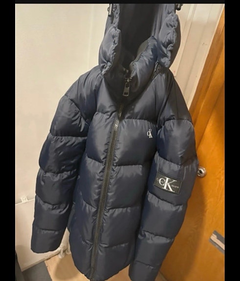 Calvin Klein Talvitakki tummansininenXL Untuva
