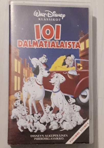 Disney: 101 dalmatialaista (Disney klassikko 17) VHS
