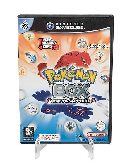 POKÉMON BOX RUBY & SAPPHIRE - NINTENDO GameCube peli