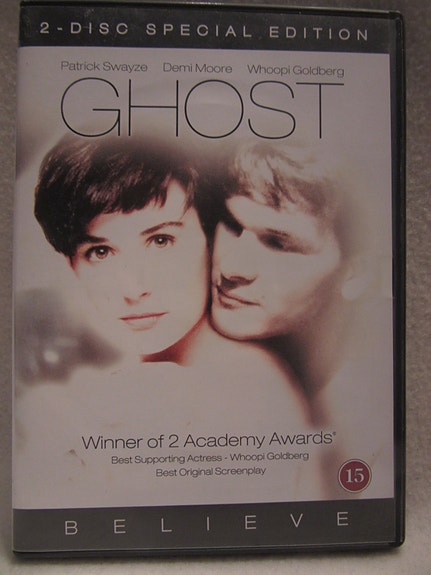 Ghost – näkymätön rakkaus dvd