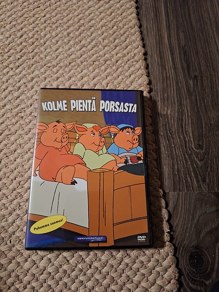 Kolme Pientä Porsasta DVD-animaatio