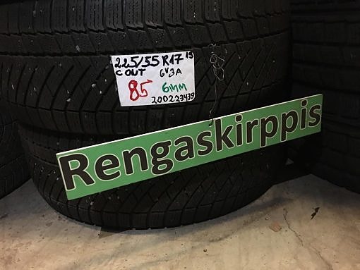 225/55R17 Continental kitka 6mm # DOT19 2KPL