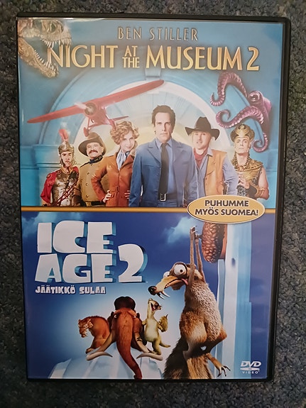 Night at the museum 2/ Ice age 2 jäätikkö sulaa