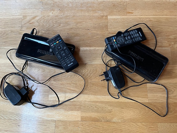Philips DTR220-digiboksit 2 kpl