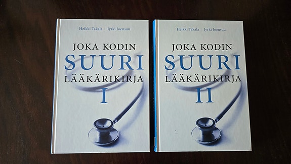Joka Kodin Suuri Lääkärikirja 1 ja 2 kirjasarja, lukematon