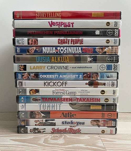 Erilaisia elokuvia ja sarjoja