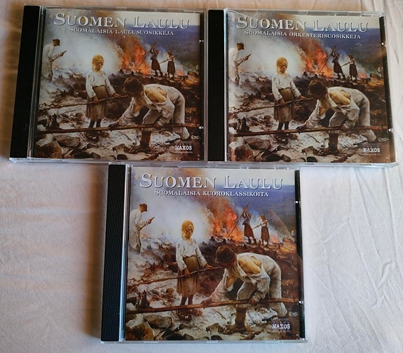 Suomen laulu (Suomalaisia Kuoroklassikoita 1-3). Tampereen filharmoninen kuoro,
