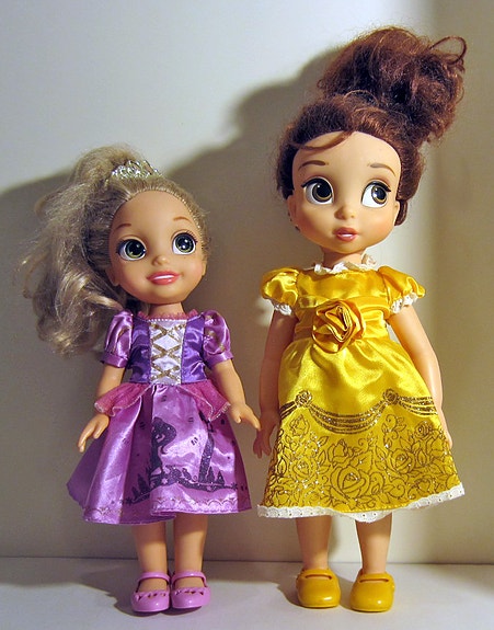 Belle ja Tähkäpää nuket Disney prinsessat