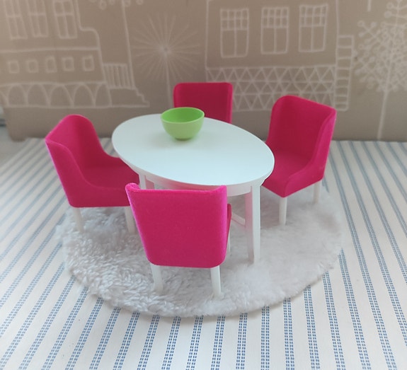 Lundby Keittiön pöytä ja tuolit