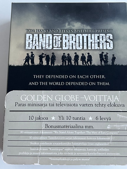 Band of Brothers. Steven Spielberg, Tom Hanks