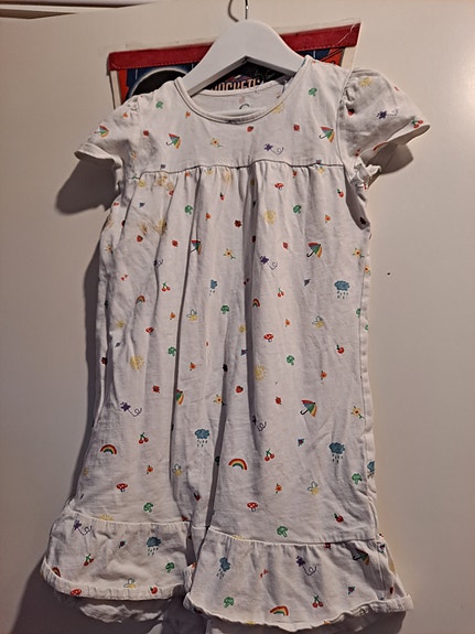 Cubus lasten mekko 110/116 cm tytöille