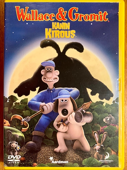 Wallace & Gromit Kanin kirous DVD